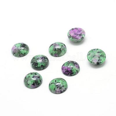 Synthetic Ruby in Zoisite Gemstone Cabochons&nbsp;G-T020-14mm-17-1