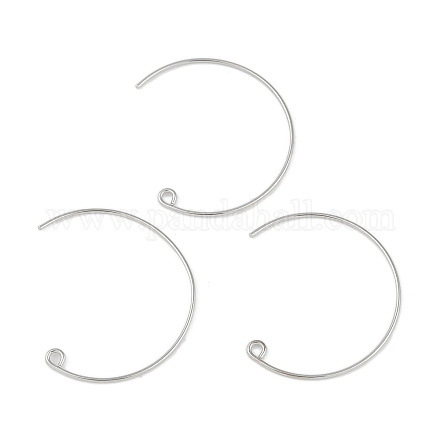 Brass Earring Hooks&nbsp;KK-C069-01P-1