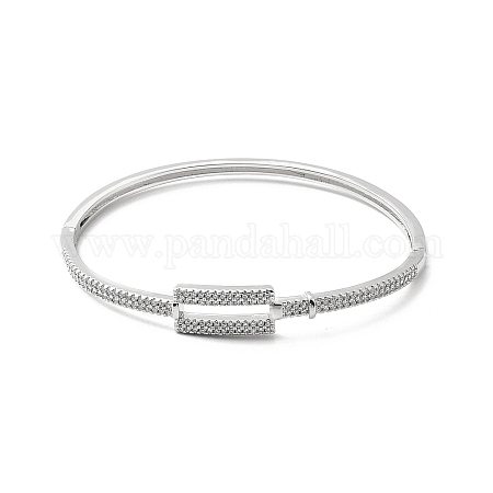 Wholesale Clear Cubic Zirconia Hollow Out Rectangle Hinged