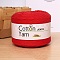 Cotton Yarn, for DIY Crochet Crafts, Red, 2.5~3mm