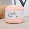 Cotton Yarn, for DIY Crochet Crafts, Light Salmon, 2.5~3mm