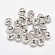 Fancy Cut 925 Sterling Silver Round Beads&nbsp;STER-F012-09C-2
