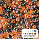 Half Round ABS Plastic Cabochons&nbsp;FIND-TAC0038-08B-4