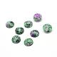 Synthetic Ruby in Zoisite Gemstone Cabochons&nbsp;G-T020-14mm-17-1