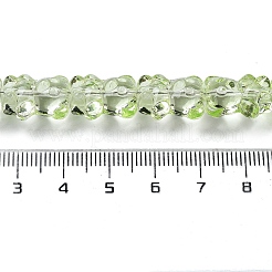 電気メッキガラスビーズセット  パール光沢メッキ  クマ  甘露  15x12x9mm  穴：1.2mm  約44個/連  25.98''（66センチメートル）&nbsp;EGLA-P063-PL07