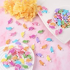 Opaque Acrylic Charms&nbsp;PAB2844Y