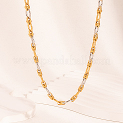 304 Stainless Steel Chain Necklaces & Bracelets Set for Women&nbsp;IX7784-1