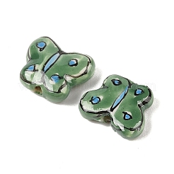 Handmade Printed Porcelain Beads&nbsp;PORC-A026-01