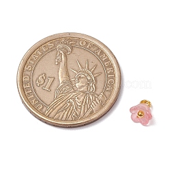 アクリルフラワーペンダント11個  ミックスカラー  6x5.5~6mm  穴：1.8mm&nbsp;PALLOY-JF03584