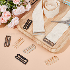 8Pcs 4 Colors Zinc Alloy Underwear Strap Buckles&nbsp;FIND-OC0003-08D