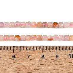 Natural Cherry Blossom Agate Beads Strands&nbsp;G-D103-C02