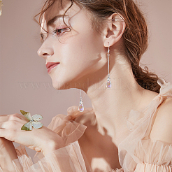 Brass Earring Hooks&nbsp;KK-FH0001-13-RS