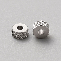 201 Stainless Steel Spacer Beads&nbsp;FIND-WH0161-53A