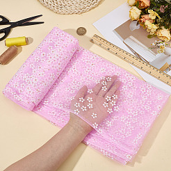 Polyester Flower Pattern Fabric&nbsp;DIY-WH0591-147B