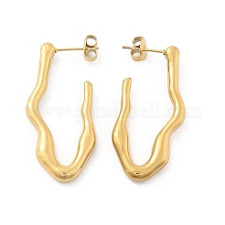 304 Stainless Steel Stud Earrings&nbsp;EJEW-M072-05G