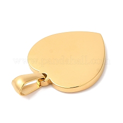 Ion Plating(IP) 304 Stainless Steel Pendants&nbsp;STAS-Q244-03G