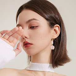 160Pcs 4 Style Brass Earring Hooks&nbsp;KK-BC0012-04