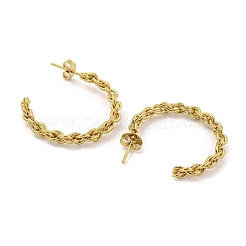 304 Stainless Steel Earrings for Women&nbsp;EJEW-E305-10G