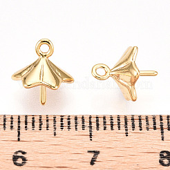 Brass Peg Bails&nbsp;KK-N254-172G