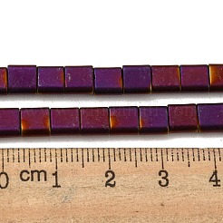 Electroplated Non-magnetic Synthetic Hematite Beads Strands&nbsp;G-C106-A01-15