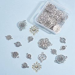 Tibetan Style Alloy Links&nbsp;TIBE-SC0002-04