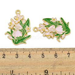 Alloy Enamel Pendants&nbsp;FIND-Z049-01G-C