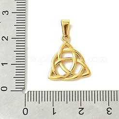 PVD Vacuum Plating 304 Stainless Steel Pendants&nbsp;STAS-L275-02G