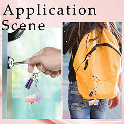 DIY Milk Tea Cup Keychain Making Kit&nbsp;DIY-SC0022-67