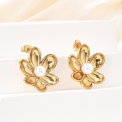 304 Stainless Steel Earrings&nbsp;EJEW-D319-04G