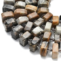 Natural Picasso Jasper Beads Strands&nbsp;G-L642-H06-01