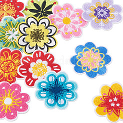 12Pcs Polyester Clothing Patches&nbsp;PATC-TAC0012-001