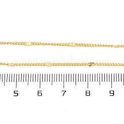 Brass Curb Chains Necklaces for Women&nbsp;NJEW-D302-06G
