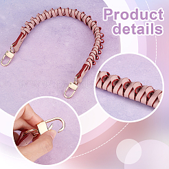 Imitaion Leather Braided Bag Straps&nbsp;FIND-WH0110-990
