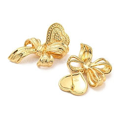 Rack Plating Brass Dangle Stud Earrings&nbsp;EJEW-K263-03G