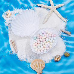 Shell Shape Plastic Candy Storage Box&nbsp;AJEW-WH0472-90C