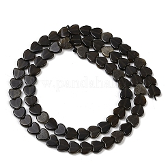 Natural Obsidian Beads Strands&nbsp;G-M403-A41-02