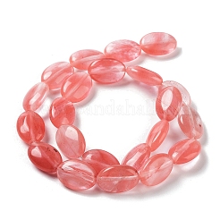 Cherry Quartz Glass Beads Strands&nbsp;G-L164-A-35