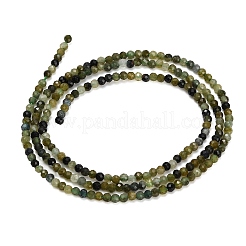 Natural Green Tourmaline Beads Strands&nbsp;GG-CBAA9B4-B01-01