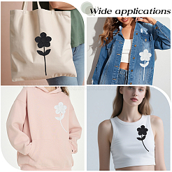 2Pcs 2 Colors Polyester & Cotton Flower Lapel Pins for Clothes&nbsp;JEWB-CY0001-05