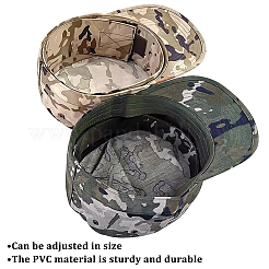2Pcs 2 Styles Polyester Cotton Hat Shaper Insert for Baseball Caps&nbsp;FIND-CY0002-03A