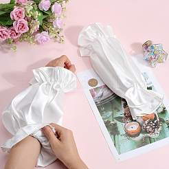 Satin Arm Sleeves for Women&nbsp;AJEW-WH20001-36B
