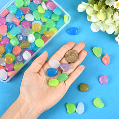100Pcs Luminous Resin Beads Display Decoration&nbsp;RESI-SP0001-47A