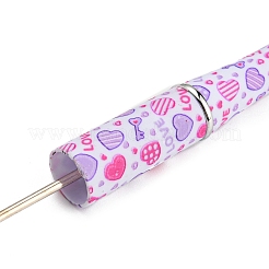 Valentine's Day Theme Heart Pattern Plastic with Iron Ball-Point Pen&nbsp;FIND-D032-01A