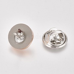 Plastic Safety Brooches&nbsp;JEWB-WH0009-42
