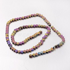 Electroplate Non-magnetic Synthetic Hematite Beads Strands&nbsp;G-F300-23A-F02