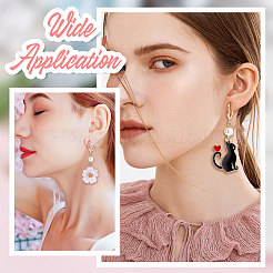 20Pcs Brass Clip-on Earring Findings&nbsp;KK-BBC0004-84