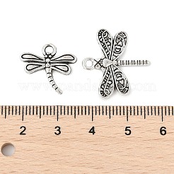 合金のチベット風チャーム  蝶  蜂とトンボシリーズのペンダントセット  アンティークシルバー  11.5~20x12~21x2~3mm  穴：1.5~2.5mm&nbsp;FIND-M058-06AS