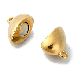 304 Stainless Steel Clasps with Loops&nbsp;STAS-C097-57G