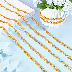 Ethnic Style Polyester Lace Ribbons&nbsp;OCOR-WH0020-18A