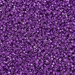 MIYUKIデリカビーズ  シリンダー  日本製シードビーズ  11/0  （db0431)亜鉛メッキマゼンタ  1.3x1.6mm  穴：0.8mm  約2000PCS /ボトル  10 G /ボトル&nbsp;SEED-JP0008-DB0431